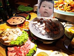 -炉盛炭火烤肉