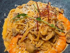 芝士蘑菇鲜虾意大利面-BE BRIGHT KITCHEN(正佳广场店)