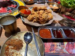 裹酱酱油炸鸡-首尔朴宝·炭火烤肉(五角场店)