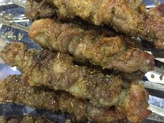 羊肉串-张记烤羊腿(北花园店)