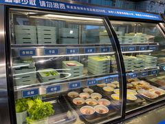 面包甜点陈列柜-蚝英雄鲜蚝自助专门店(长楹天街直营店)