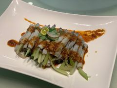 秋葵拌沙虫-黑明餐厅(白鹭洲店)