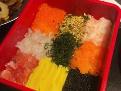 九宫格拌饭-花潮料理艺食馆(成都万象城店)