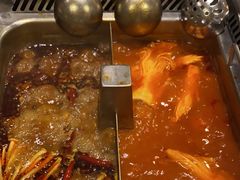 清油麻辣锅底-海底捞火锅(凯德广场店)