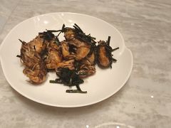 脆葱烧汁罗氏虾-喜来登由由大酒店九州膳坊中餐厅