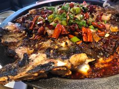 香辣味烤鱼-鸣记脆皮烤鱼·海鲜烤鱼(三八广场店)