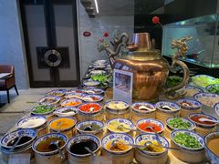 自助调料区-万达文华酒店·48F云端窗景美食汇自助餐厅
