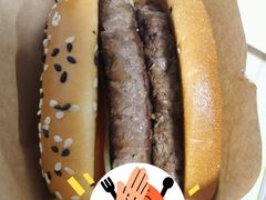 双层北美烧烤风味安格斯厚牛堡-麦当劳(展览路店)