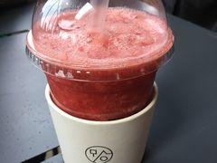 草莓果汁-Cafe Aewol Monsant