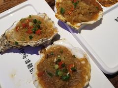 扇贝生蚝组-三个蒙古大叔羊肉串(大宁店)