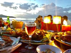 海鲜烧烤-金巴兰海滩烛光bbq