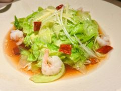 虾仁白灼西生菜-奉天小馆·非遗东北菜(济南万象城店)