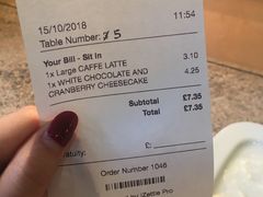 账单-大象咖啡馆