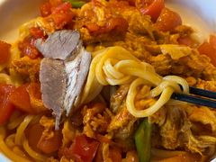 西红柿炒蛋拌面-中阿兰牛肉面(悦海新天地店)