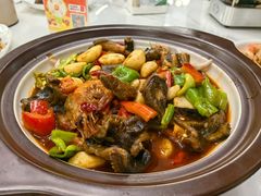 -阿峰饭店·本地土菜馆·农家土鸡煲·一品神仙鸡(报福店)