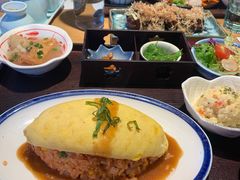 芝士鸡肉扣蛋定食-味太助·银饭食堂(中华城店)