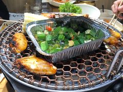 锡纸秋葵-秋香家韩式炭火烤肉(磐石路店)