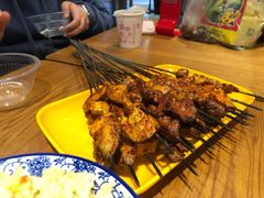 烤羊肉串-清真.德枭炕肉店.青海菜(大新街夜市店)