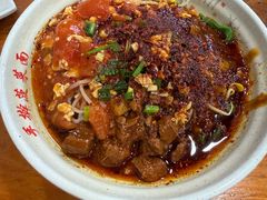 四合一菠菜手擀面-手擀菠菜面(西康路店)