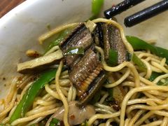 蝴蝶片腰花干拌面-欣达面馆(天桥支路店)