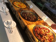 自助取餐区-杭州钱江新城万怡酒店-西餐厅