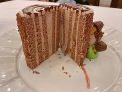 招牌树根蛋糕-莫斯科餐厅