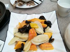 木瓜百合炒山药-尚一汤·粤菜海鲜(环球港店)