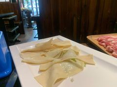 鲜猪黄喉-宽板凳老灶火锅(簋街店)