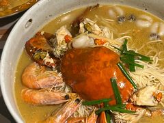 膏蟹拌面-十面欢腾·海鲜面·台式Bistro(长乐路店)