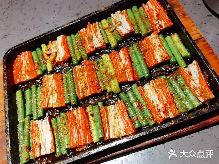 一棠龙虾·大闸蟹·牛蛙(楚河汉街店)烤蟹柳蒜苗图片