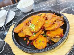 铁板土豆片-李师傅脆肚(华强北店)