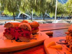 加州胭脂&nbsp;California&nbsp;Pink-Catch Bagel(芳草地店)