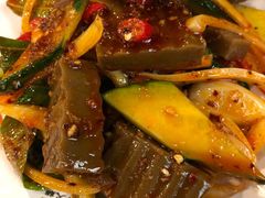 炒杂菜-喇喇排骨火锅·传统韩式脊骨汤(望京西园总店)