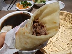 大饼卷牛腱子-直隶安家牛肉罩饼(七一路店)