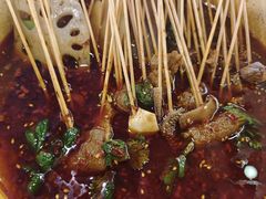 -拈签一笑黄牛肉辣卤串串