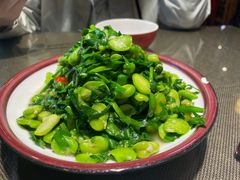 韭菜蚕豆米-陈厨老家菜馆(新苑店)