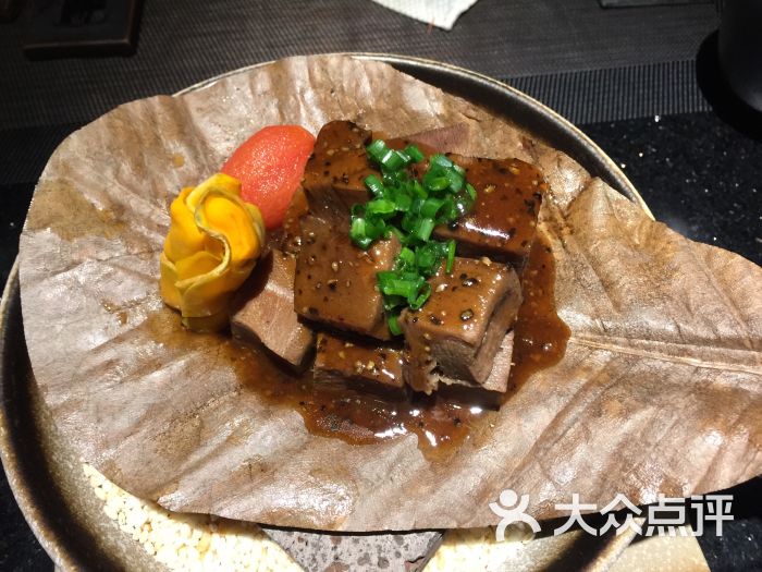 骰子牛舌蒲叶烧