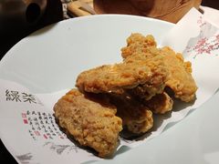 蛋黄鸡翅-绿茶餐厅(松江万达店)