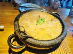 白洋淀石锅嘎鱼-小放牛炒菜馆(三丰店)