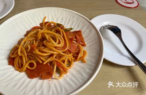 Red Sauce Bacon Pasta