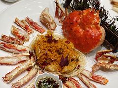 帝王蟹两吃-皇朝海鲜酒店