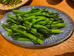 猪油渣生炒菜心苗-常来小聚·广州非遗传承餐厅(中山二路店)