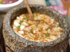 石锅鸡汤豆腐-绿茶餐厅(西单老佛爷店)
