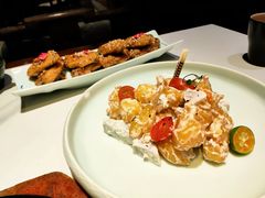 芥末炸虾丸子-卯时·龙光雅宴·精致锡帮菜(惠山古镇店)