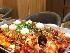 荔枝香辣味烤鱼-鱼酷活鱼烤鱼(静安大融城店)