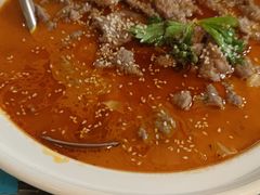 自制不老牛肉汤锅-付掌柜在成都·热炒砂锅集(金禾店)