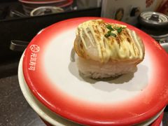 炙烧酒煮帆立贝-元气寿司(东方宝泰店)