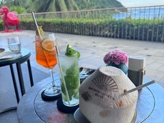 -日落吧·海景咖啡厅·餐酒吧·鸡尾酒·下午茶·乐队表演·浪漫夕阳·三亚文华东方酒店