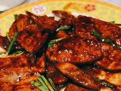 酱爆猪肝-那家小馆•北京菜•烤鸭(中关村店)