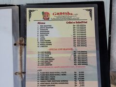菜单-Ganesha Pudak Cafe